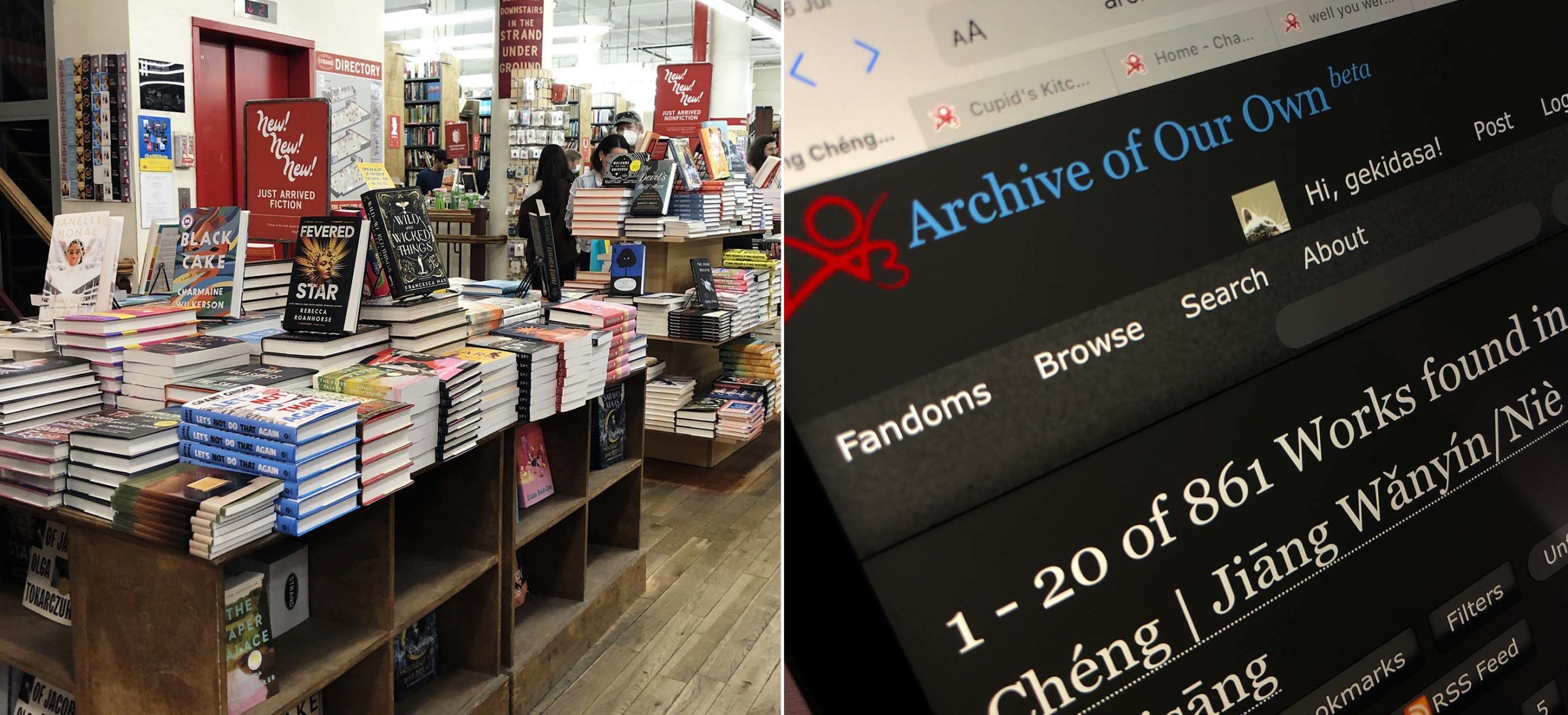 How I choose what books or fics to read (spoiler: it’s different!)